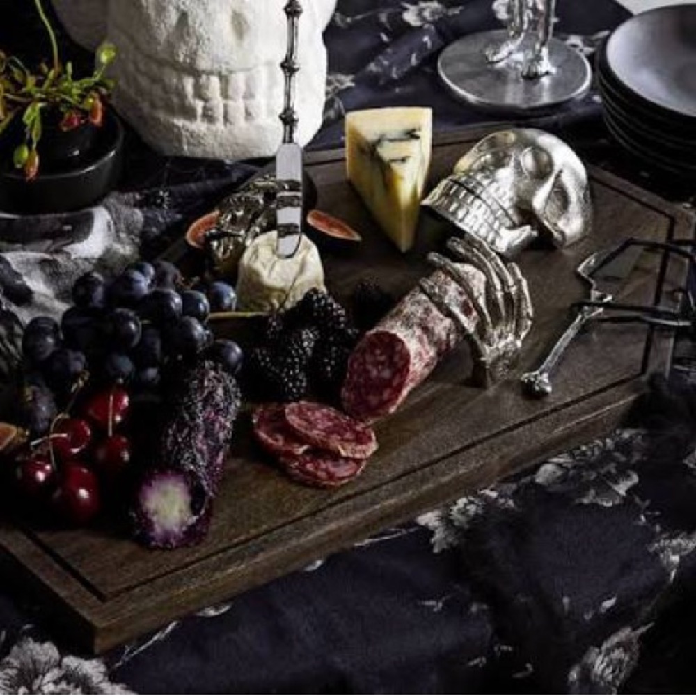 Pottery Barn Skeleton π Cheese π§ Board BNIB - Picture 2 of 7